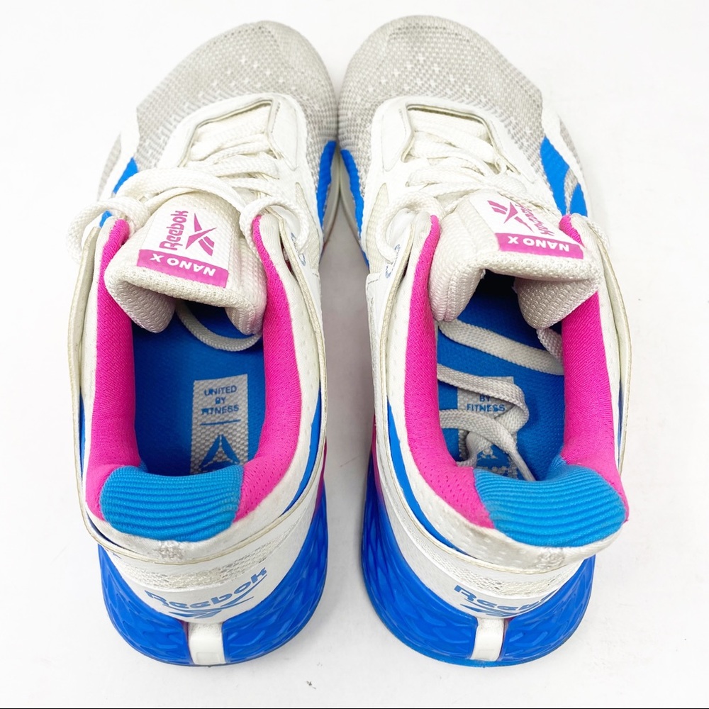 Reebok Nano X Sneakers Women's Training Pink Blue Size 9 - Picture 14 of 16